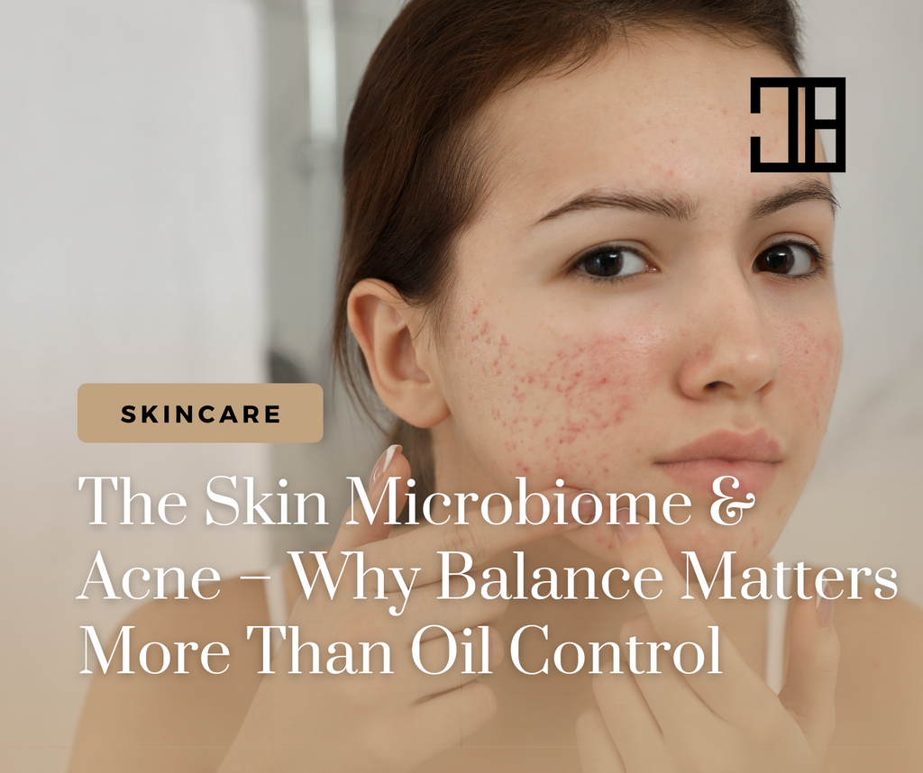 The Skin Microbiome & Acne – Why Balance Matters More Than Oil Control