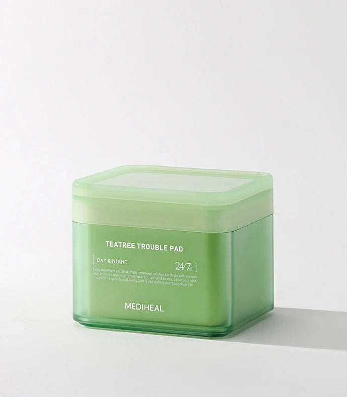 Teatree Trouble Pad, 100 pads by MEDIHEAL, view 2