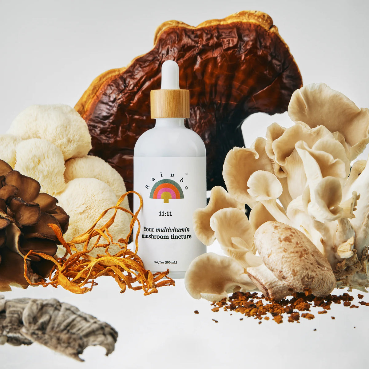 11:11 Multi Mushroom Tincture (100 mL) – Rainbo