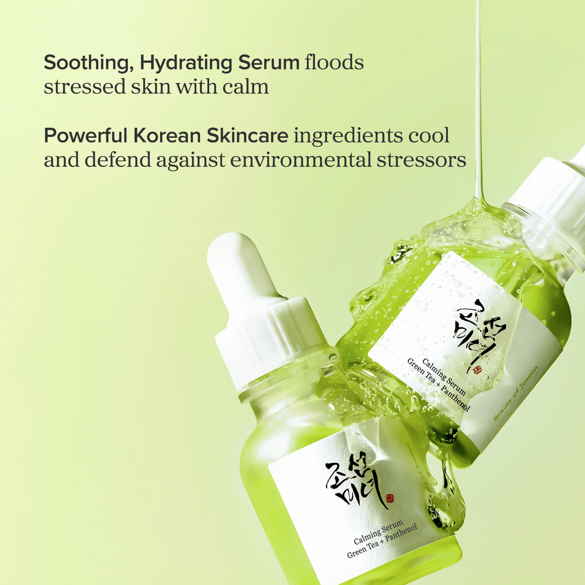 Beauty of Joseon Calming Serum Green Tea + Panthenol 30 mL bottle, view 2