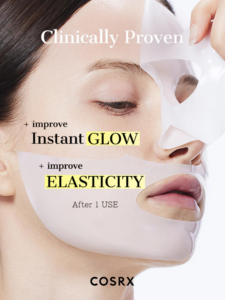 Advanced Snail Mucin Glass Glow Hydrogel Mask by COSRX, view 2