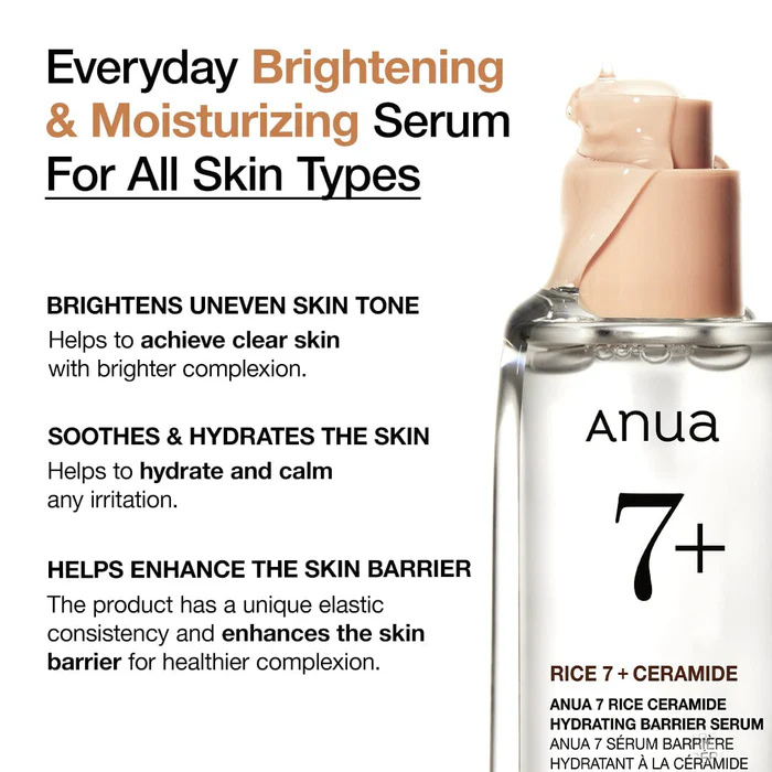 Rice Ceramide 7 Hydrating Barrier Serum 50 mL by Anua, view 2