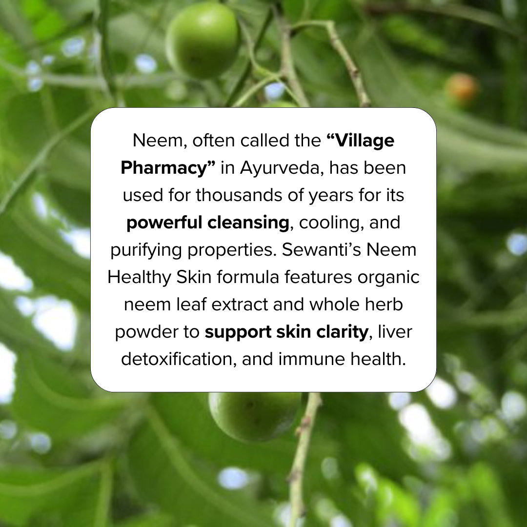 Organic Neem (60 Vegan Capsules) – Sewanti