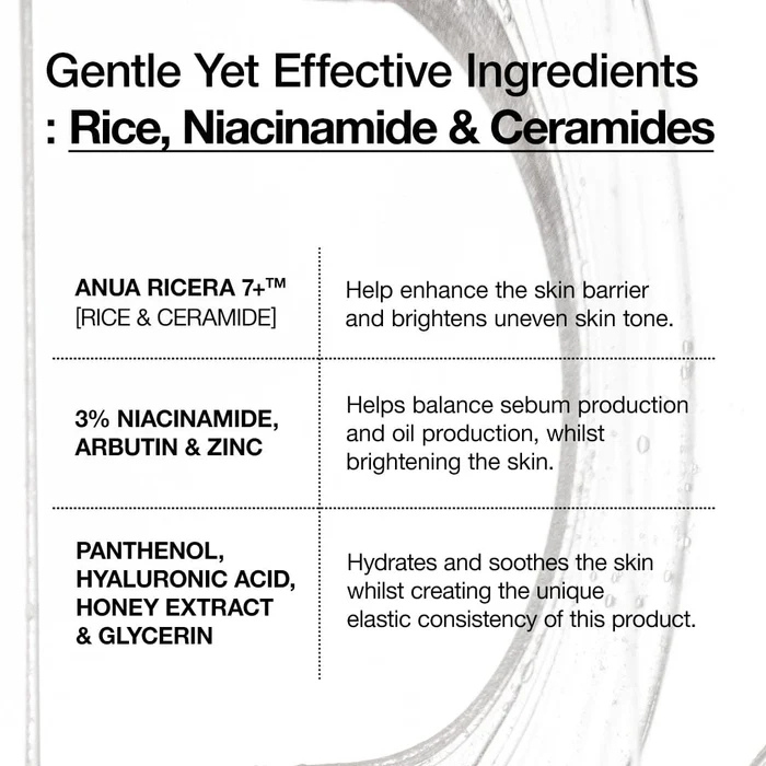 Rice Ceramide 7 Hydrating Barrier Serum 50 mL by Anua, view 3