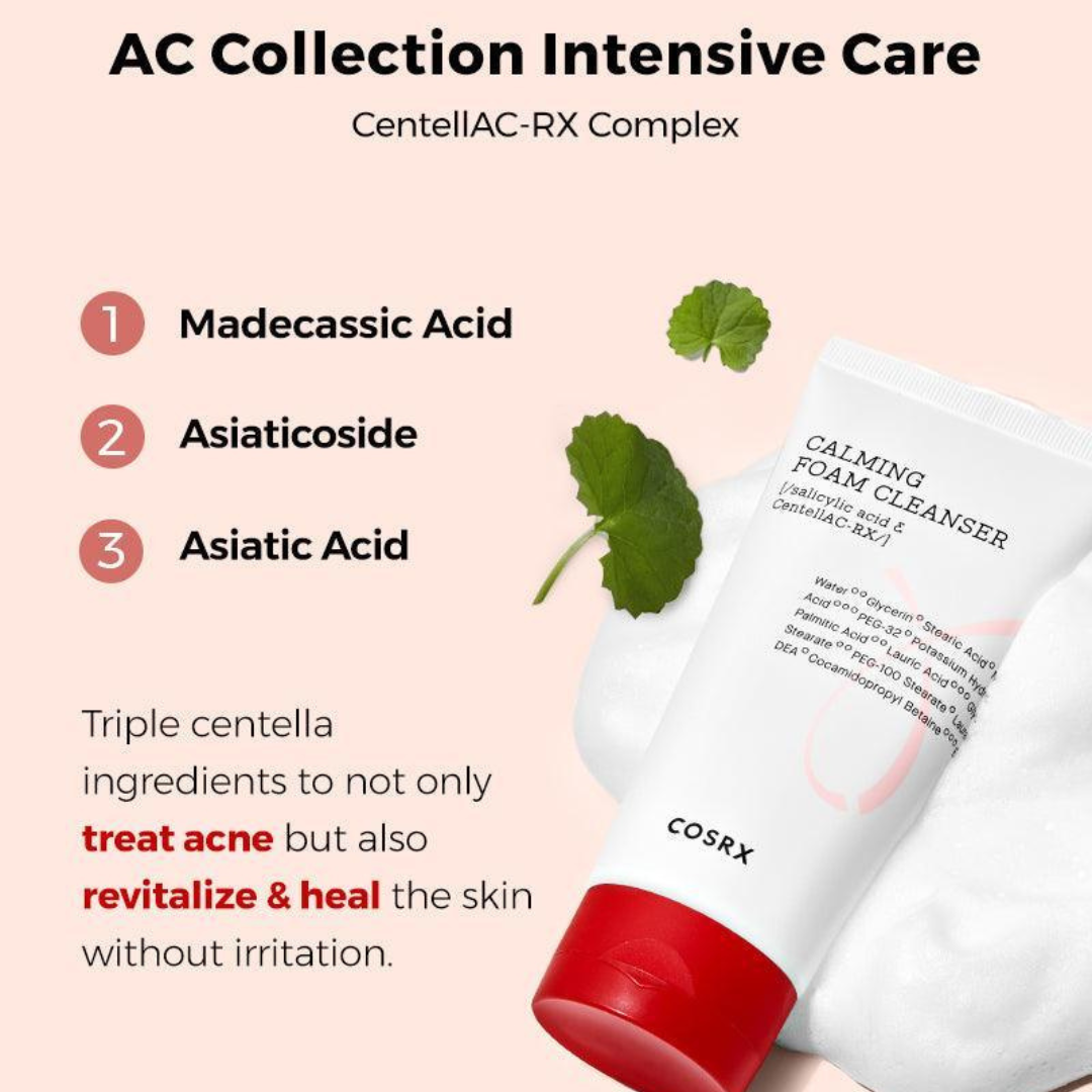 AC Collection Calming Foam Cleanser by COSRX, view 3