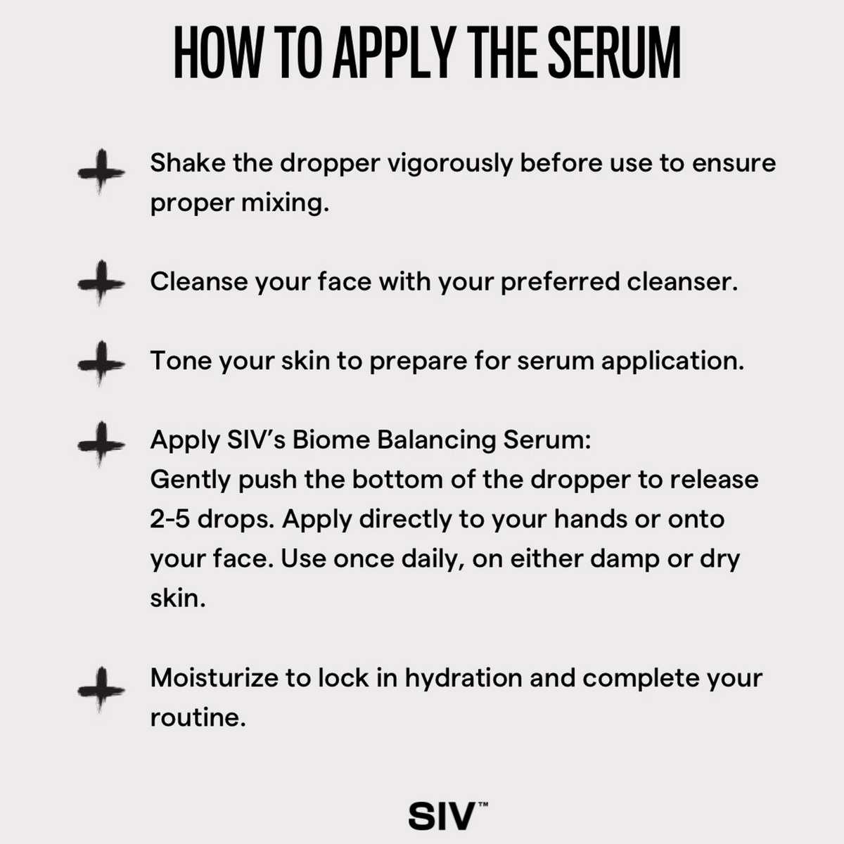 SIV Biome Balancing Serum dropper bottle, view 5
