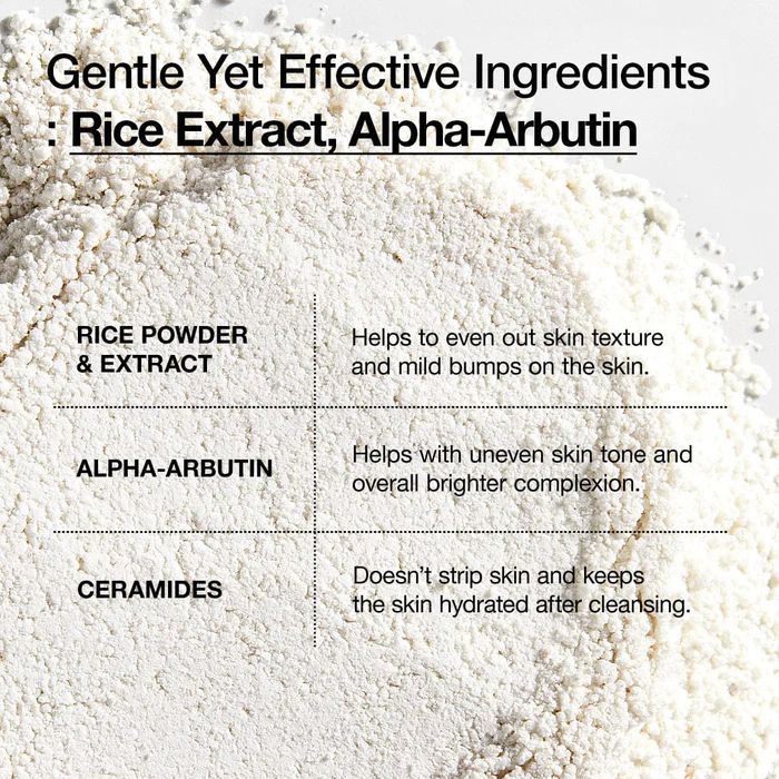 Rice Enzyme Brightening Cleansing Powder 40 g by Anua, view 3
