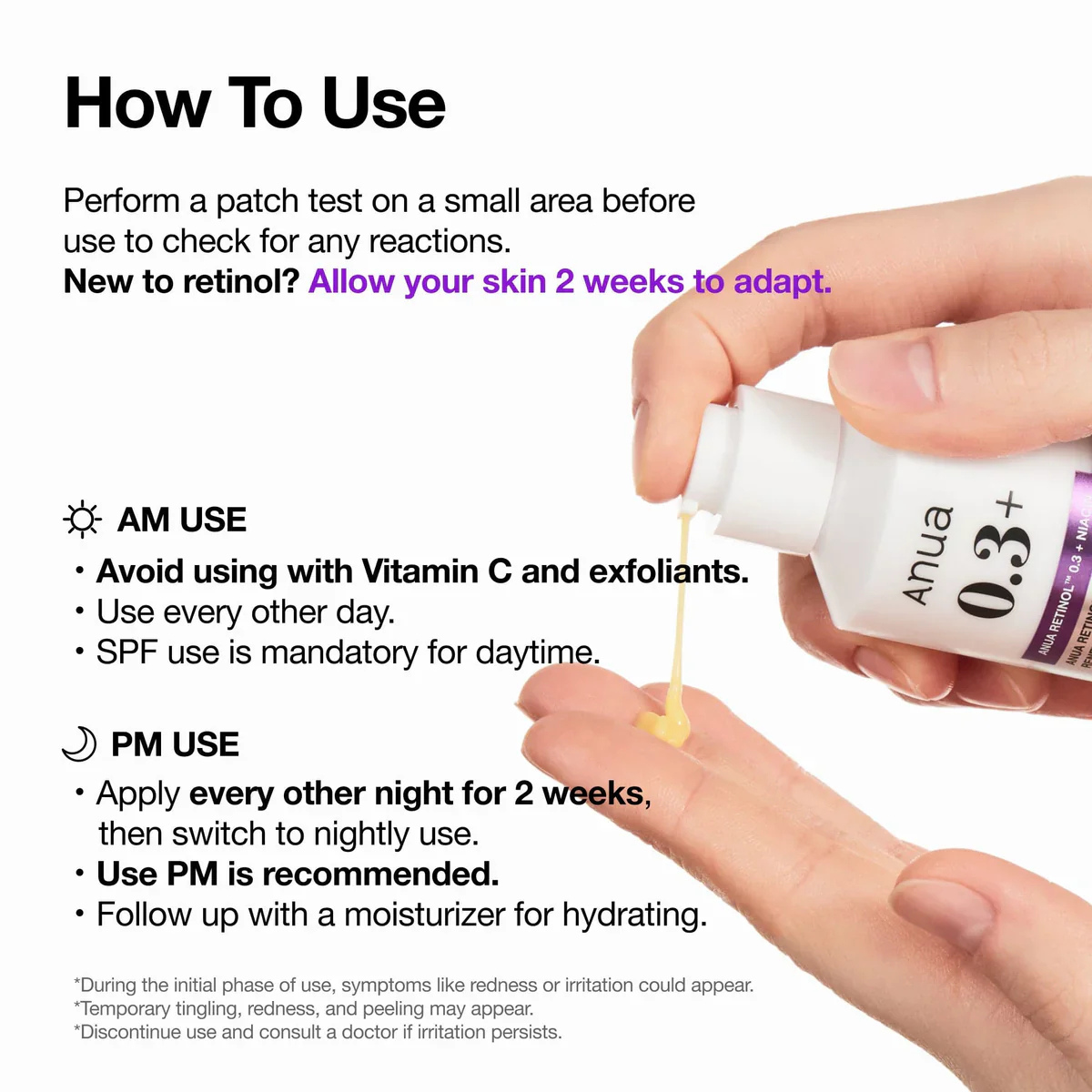 Nano Retinol 0.3% + Niacin Renewing Serum 30 mL by Anua, view 4