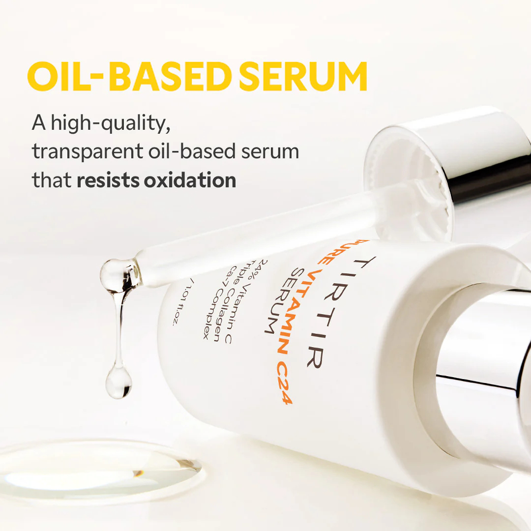 TIRTIR Pure Vitamin C24 Serum 30 mL dropper bottle, view 4
