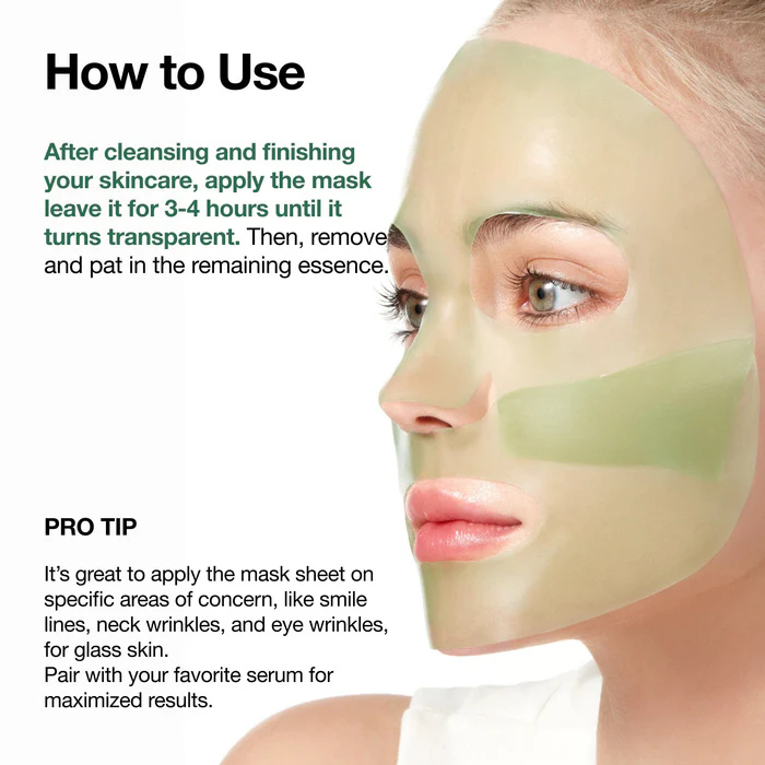 Heartleaf 70 Soothing Collagen Mask, 4-pack by Anua, view 4