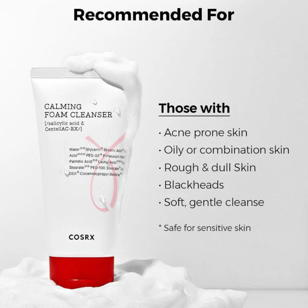 AC Collection Calming Foam Cleanser by COSRX, view 5