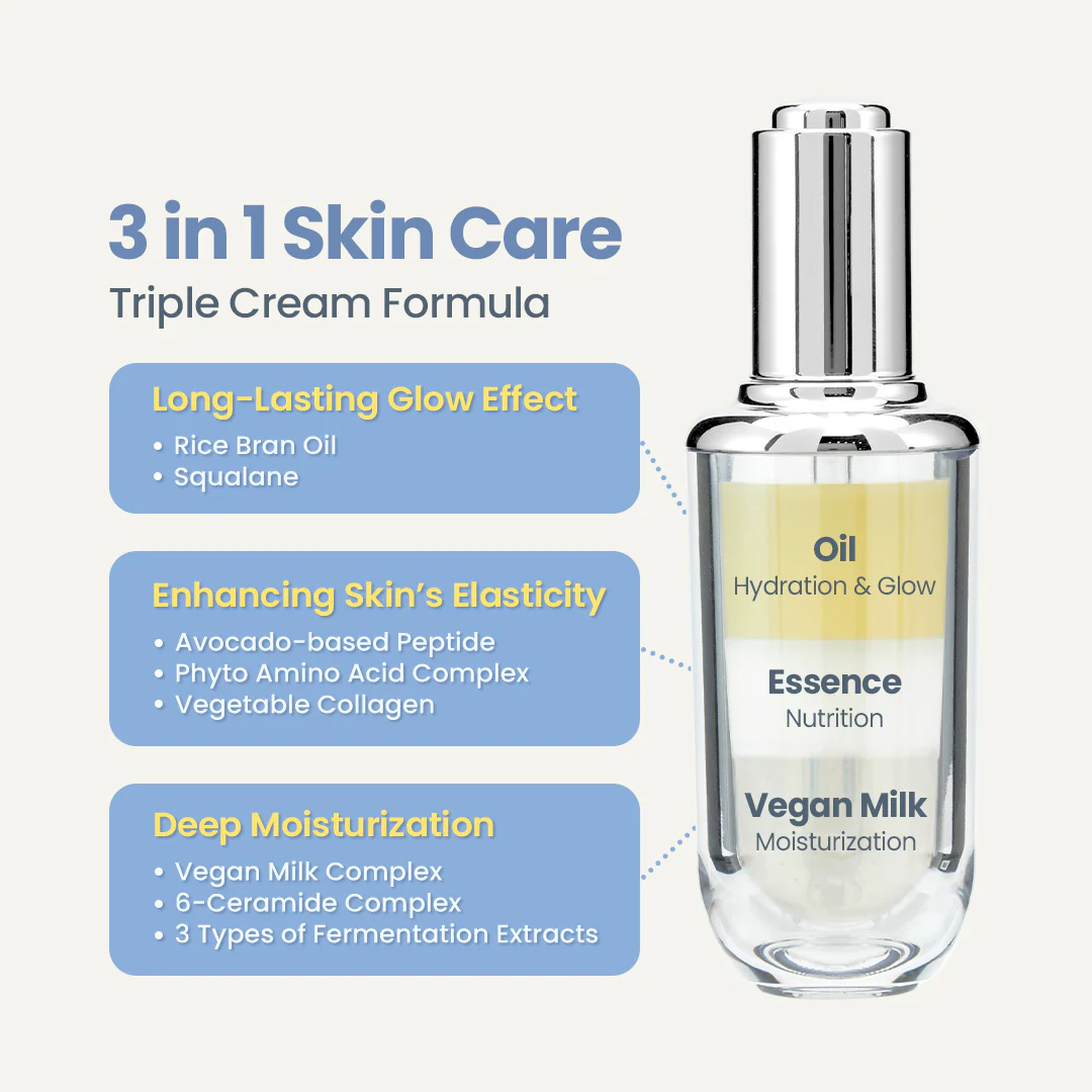TIRTIR Ceramic Milk Ampoule 40 mL bottle, view 5