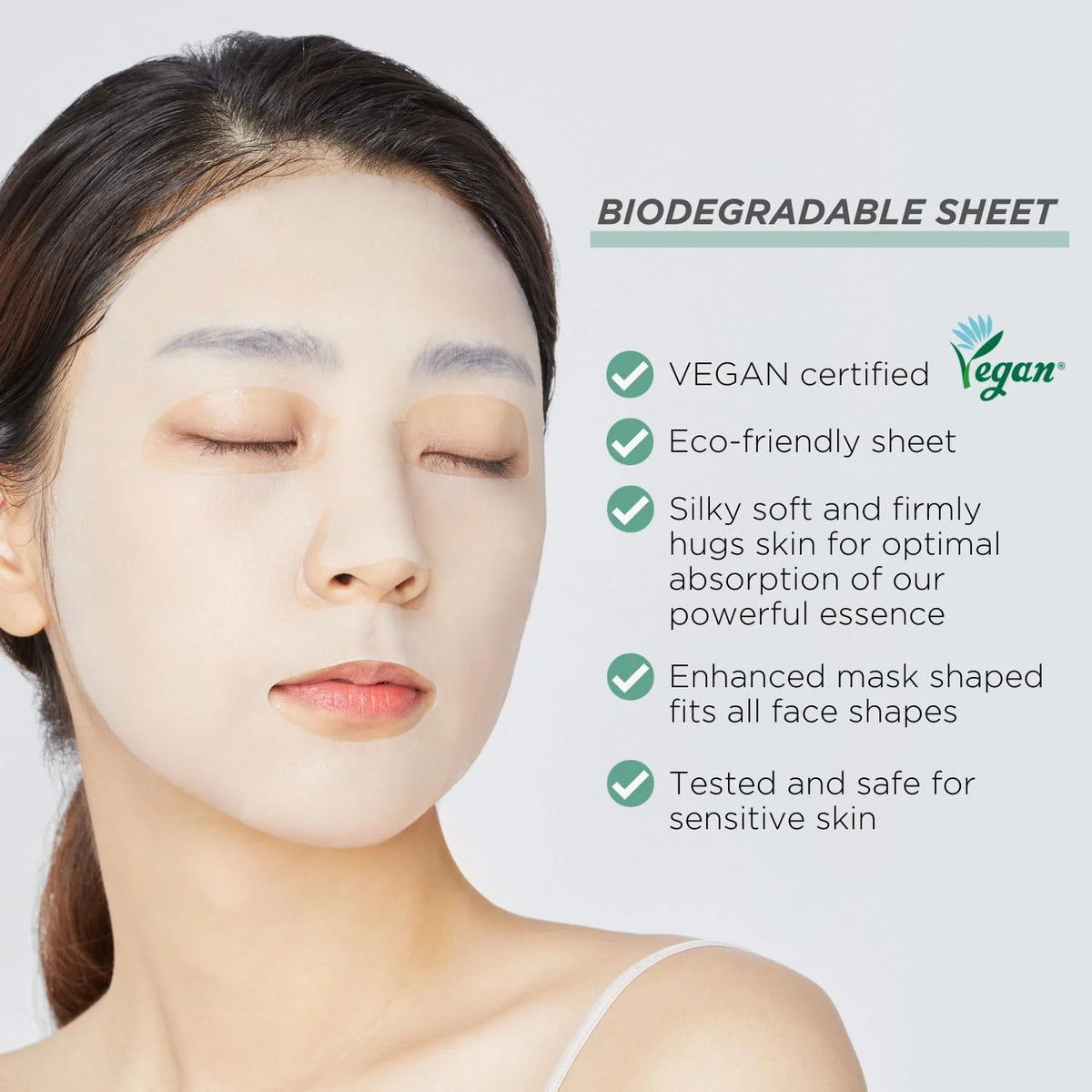 Madecassoside Essential Mask, 10 sheets by MEDIHEAL, view 5