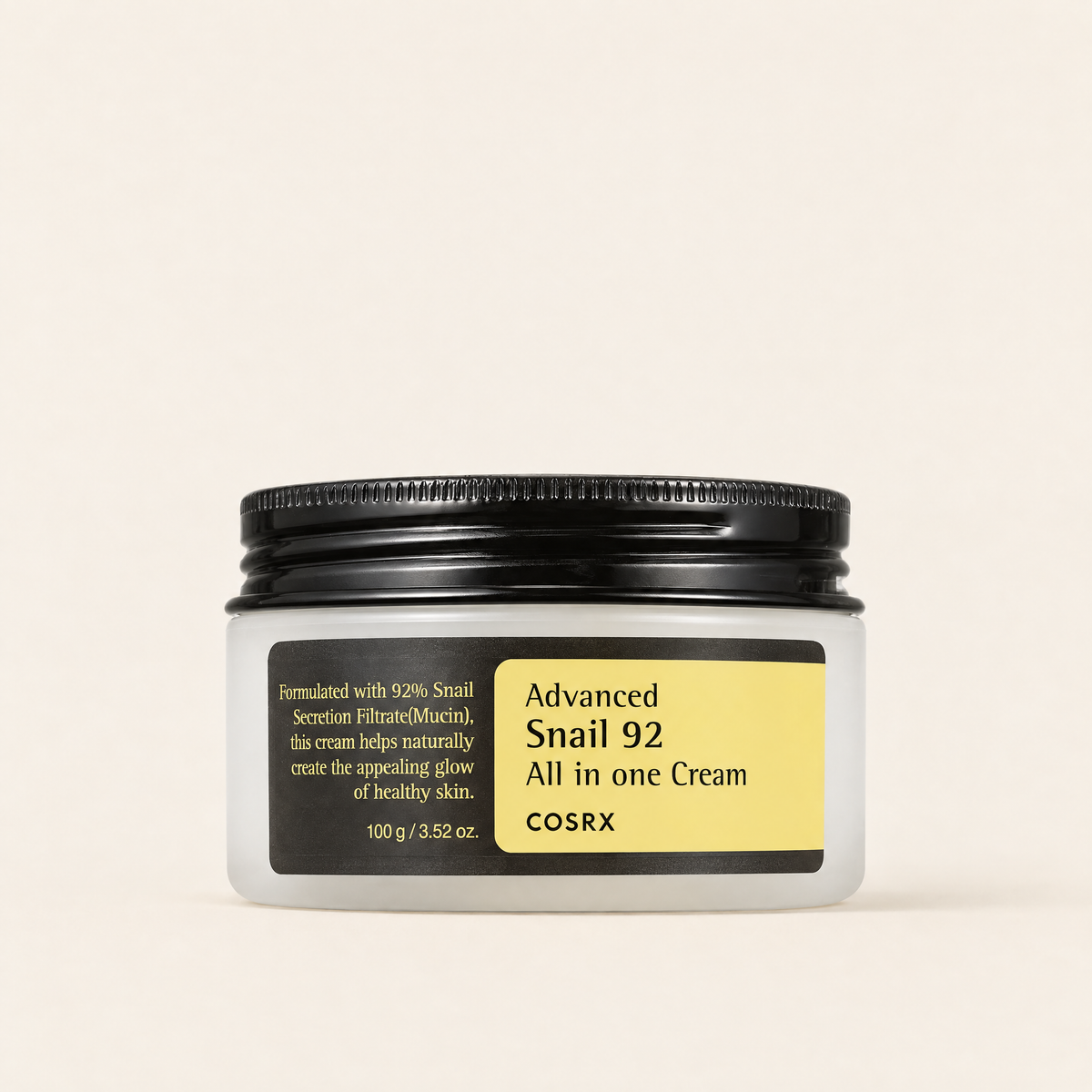 Advanced Snail 92 All in One Cream by COSRX, product packaging