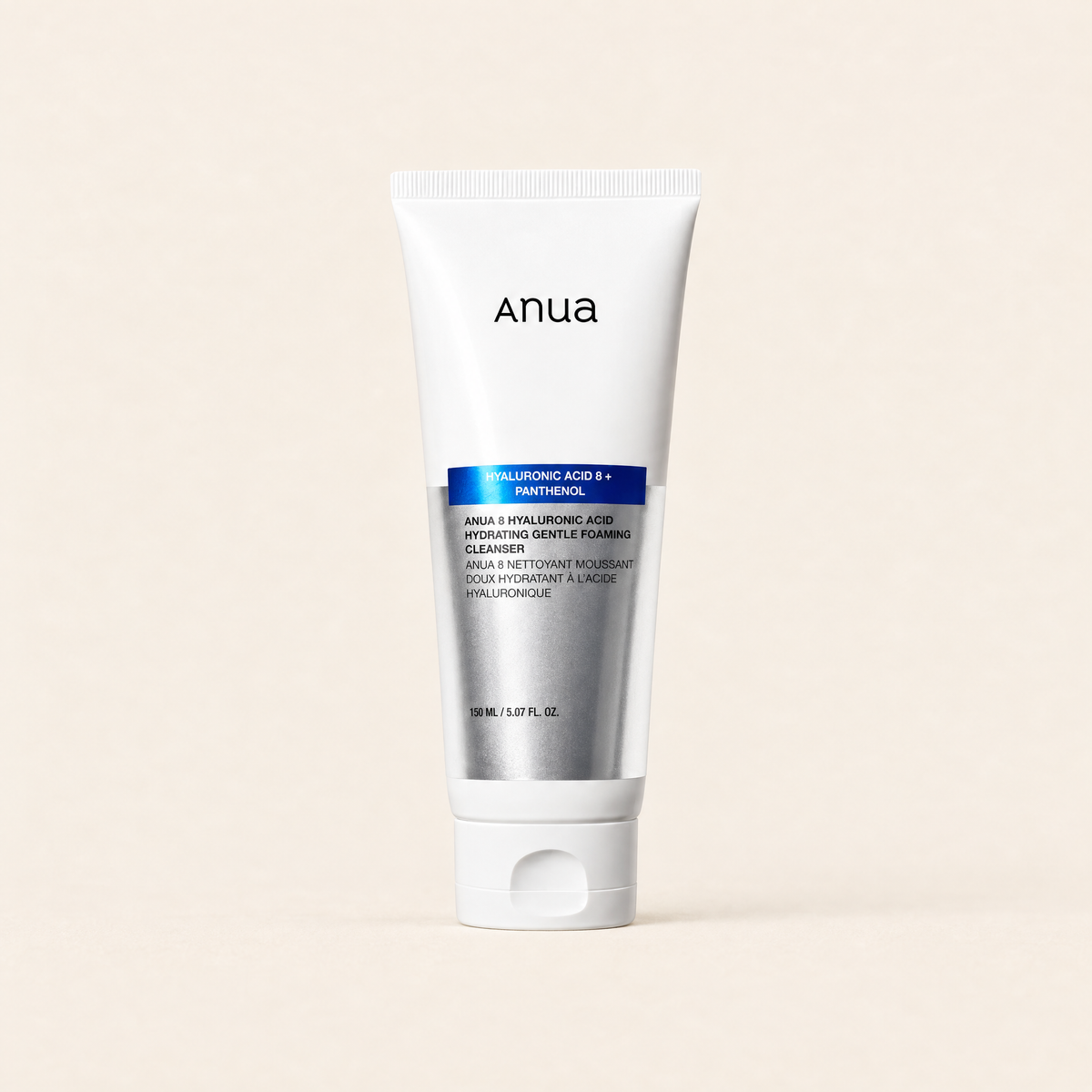 8 Hyaluronic Acid Moisturizing Gentle Gel Cleanser 150 mL by Anua, Korean skincare