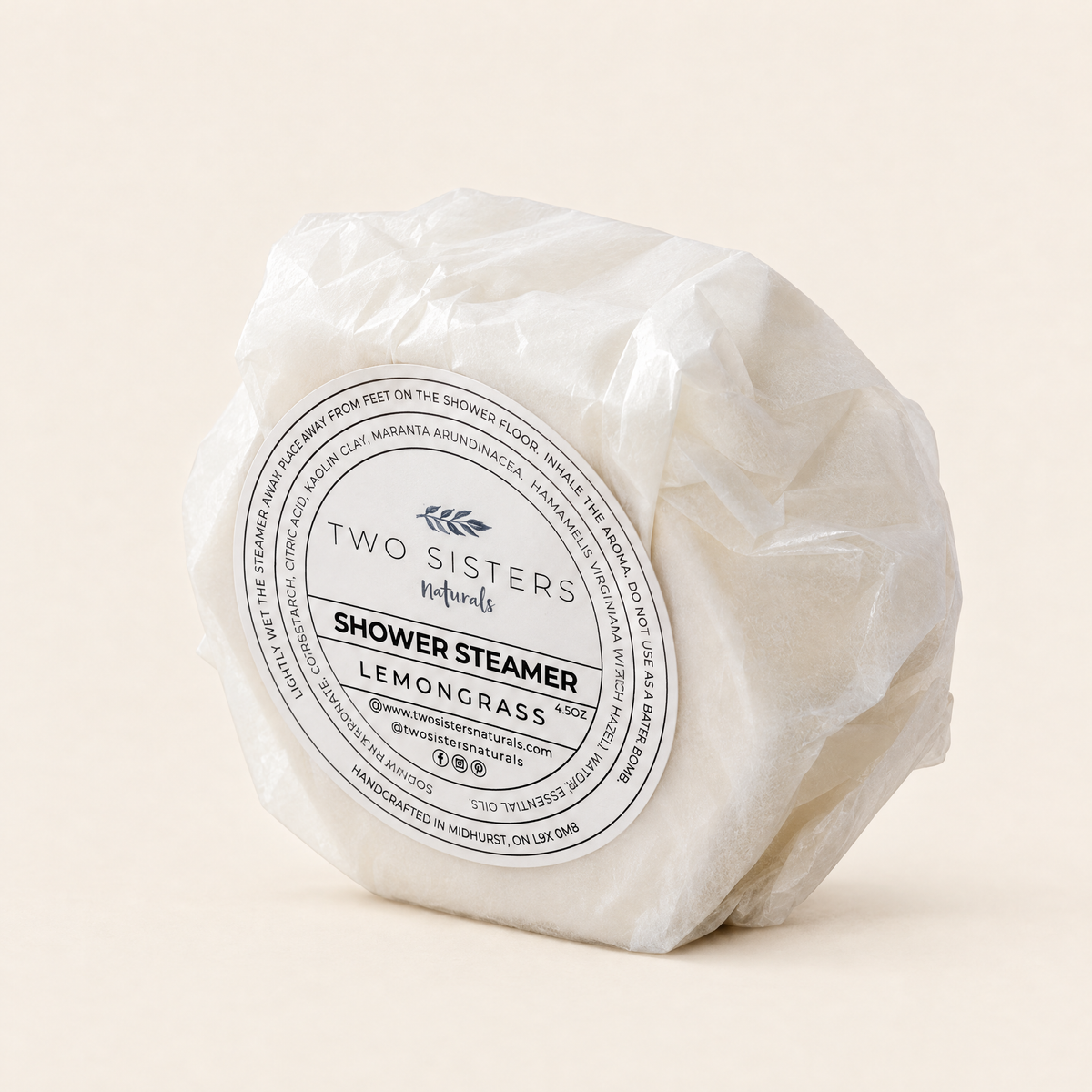 Aromatherapy Shower Steamers – Two Sisters Naturals