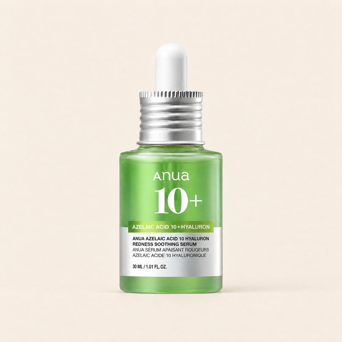 Azelaic Acid 10 Hyaluron Redness Soothing Serum 30 mL by Anua, Korean skincare