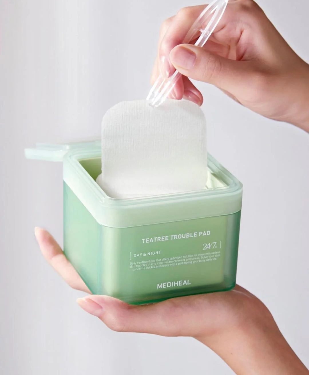 Teatree Trouble Pad, 100 pads by MEDIHEAL, view 3