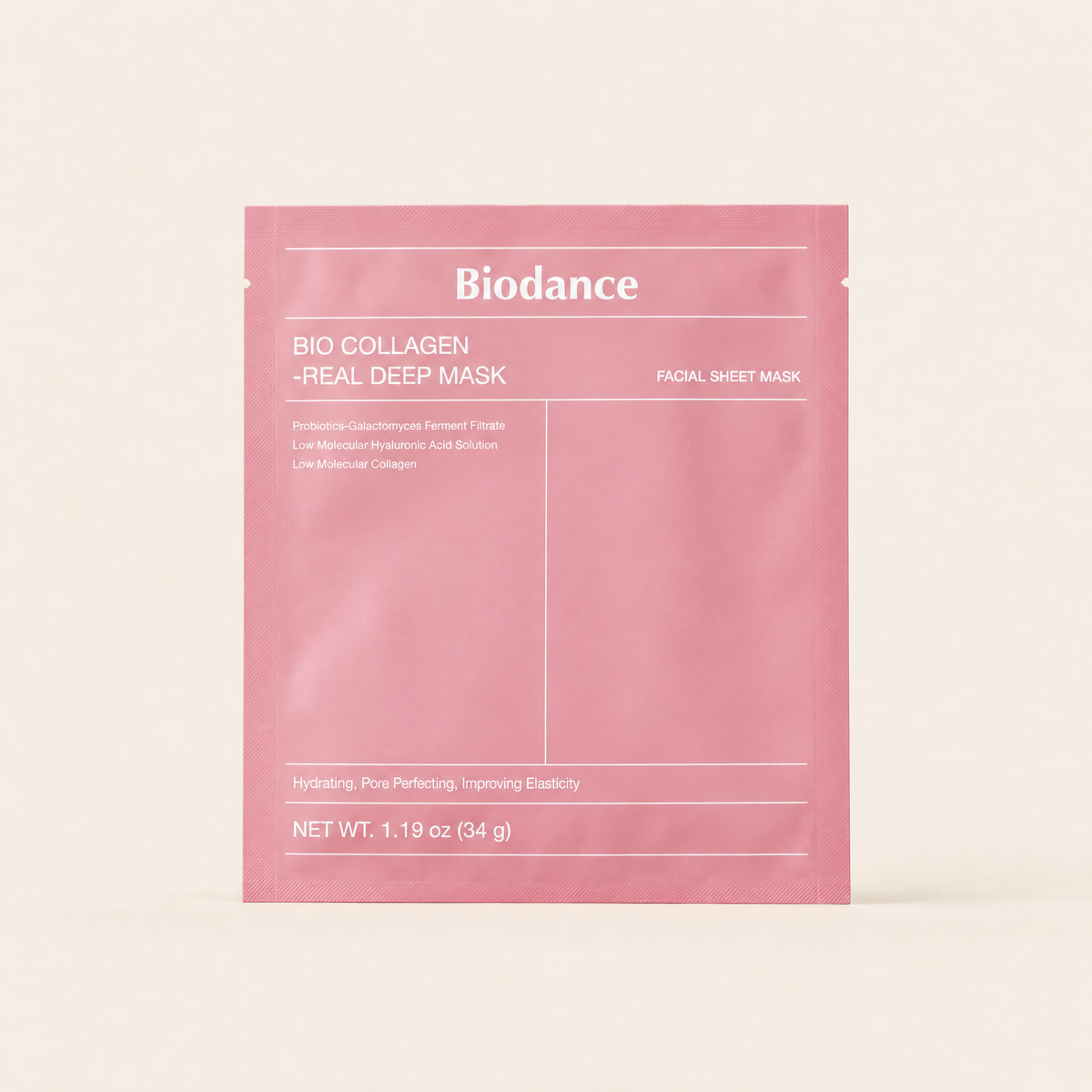Biodance Bio-Collagen Real Deep Mask 4-pack box