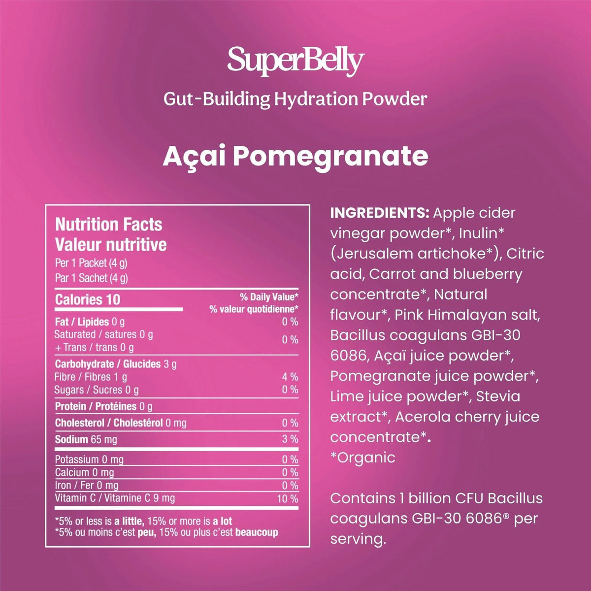SuperBelly Açai Pomegranate – Blume