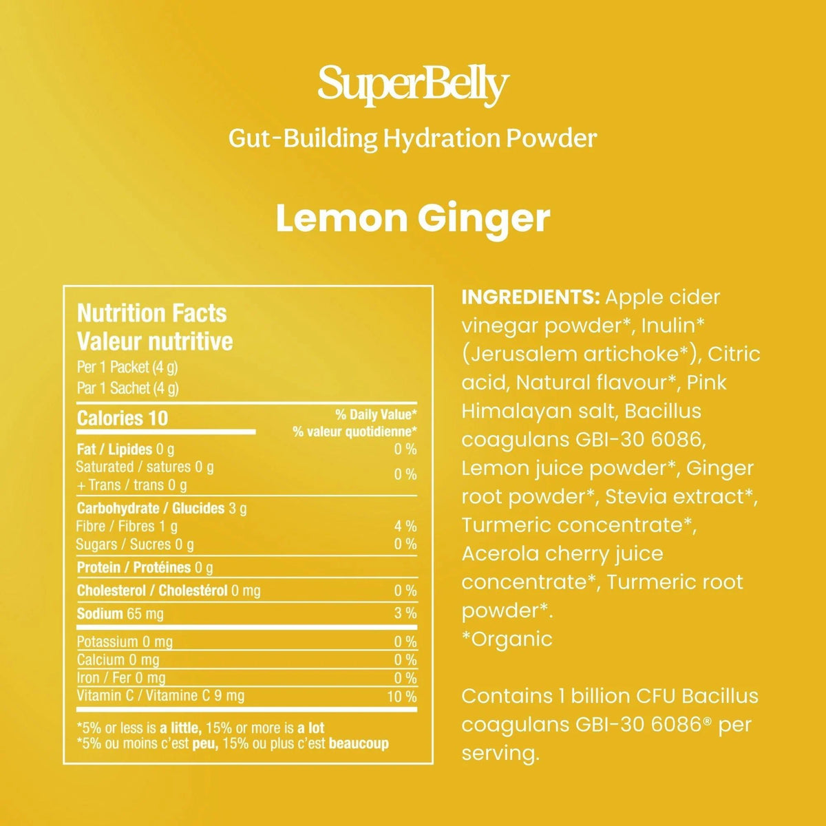 SuperBelly Lemon Ginger – Blume