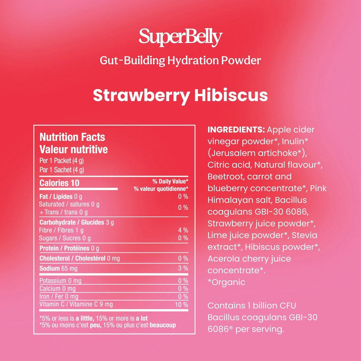SuperBelly Strawberry Hibiscus – Blume