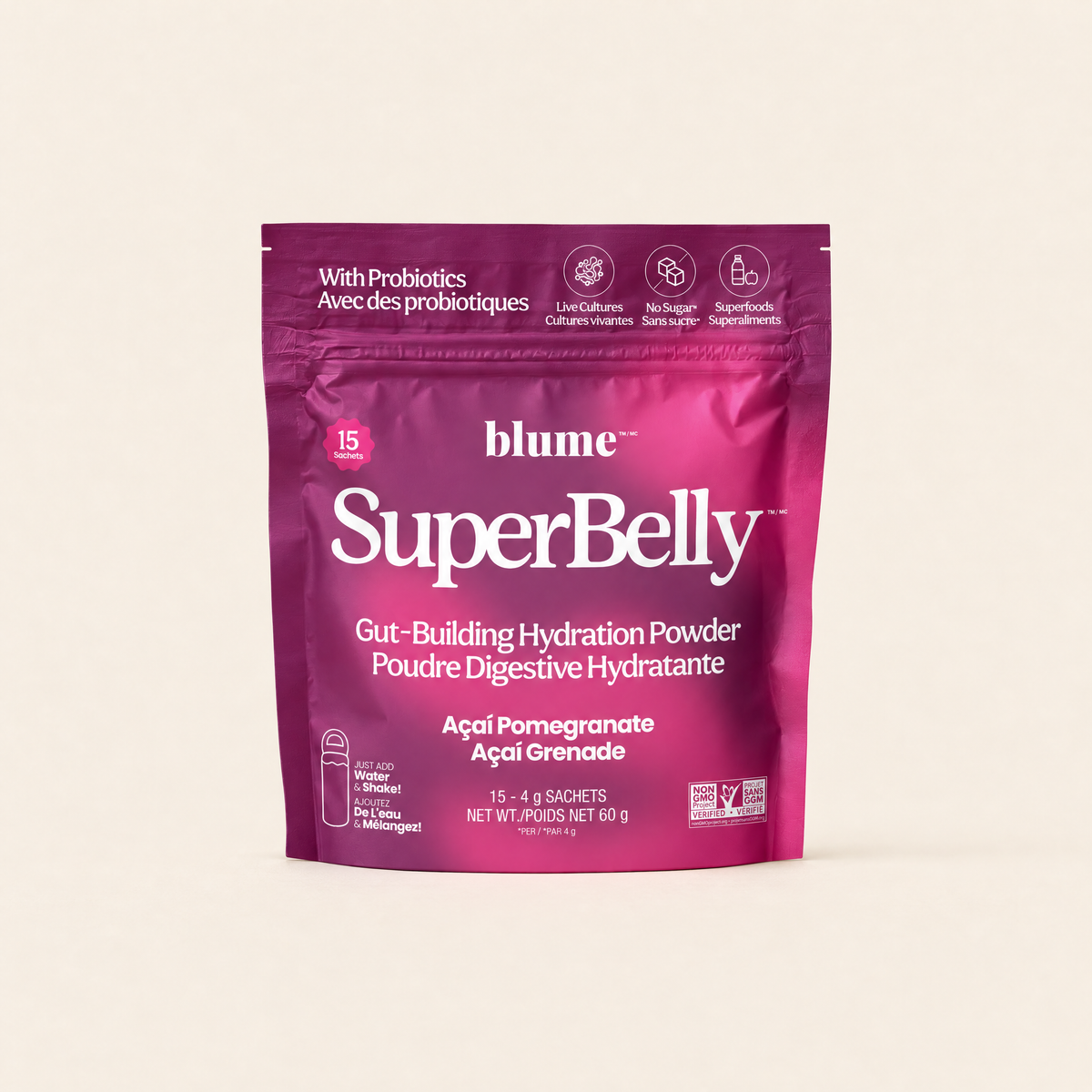 SuperBelly Açai Pomegranate – Blume