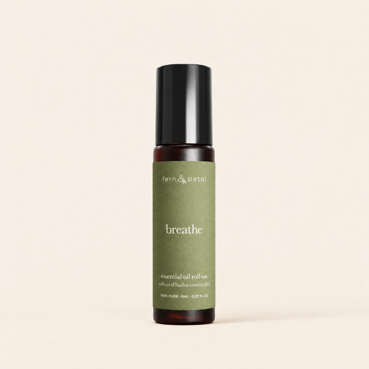 Breathe Essential Oil Roller 8 mL by Fern & Petal