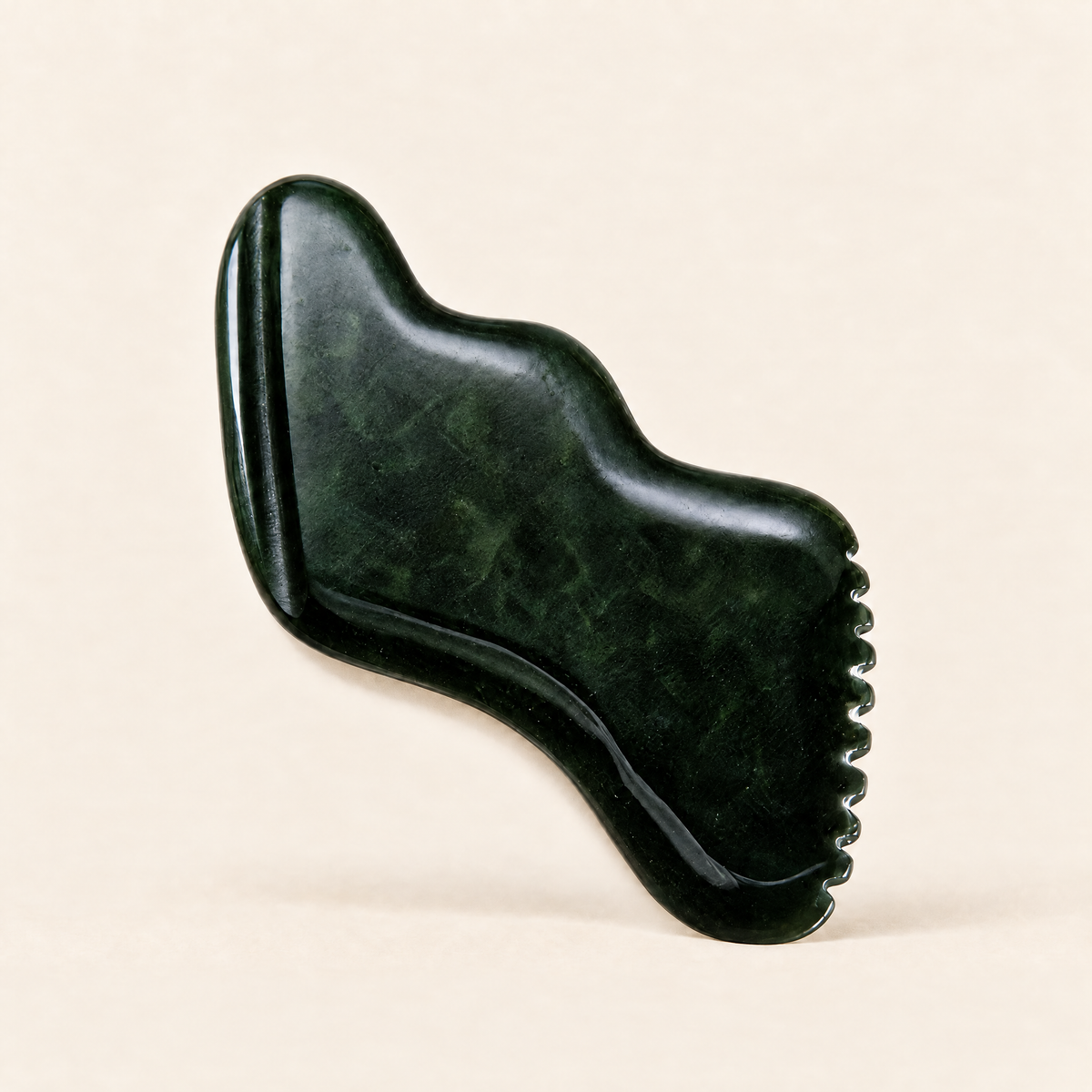 CJB Pro Nephrite jade gua sha by Cecily Braden
