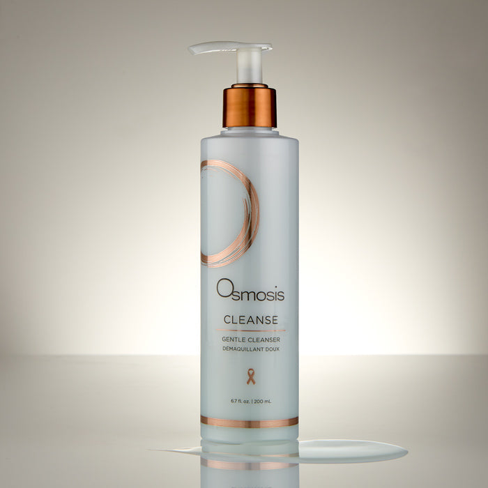 Cleanse Gentle Cleanser 200 mL by Osmosis, gel texture swatch