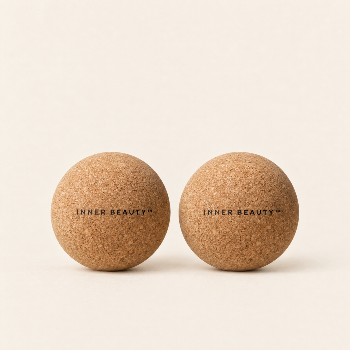 Cork myofascial massage ball