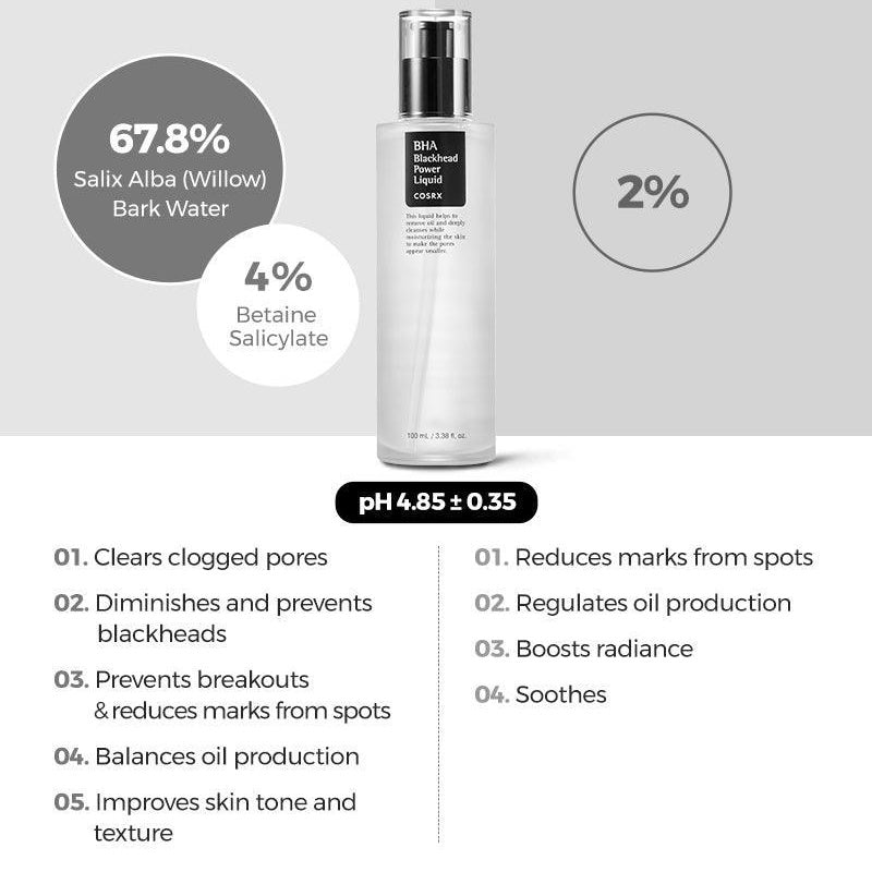 BHA Blackhead Power Liquid by COSRX, view 3