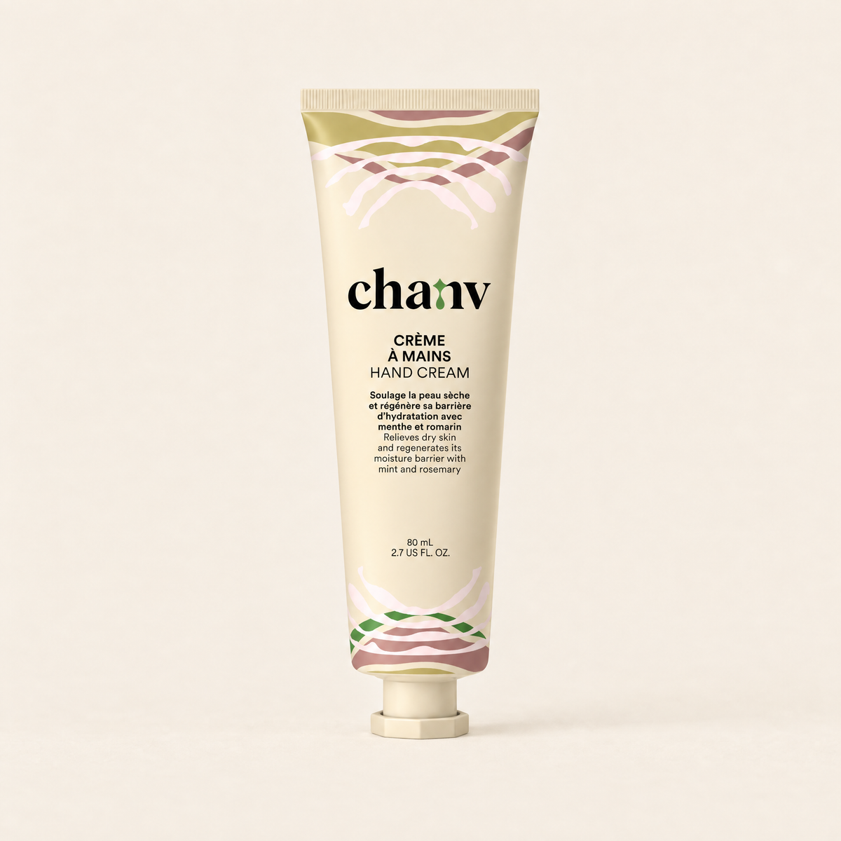 Chanv peppermint hand cream, 80 mL