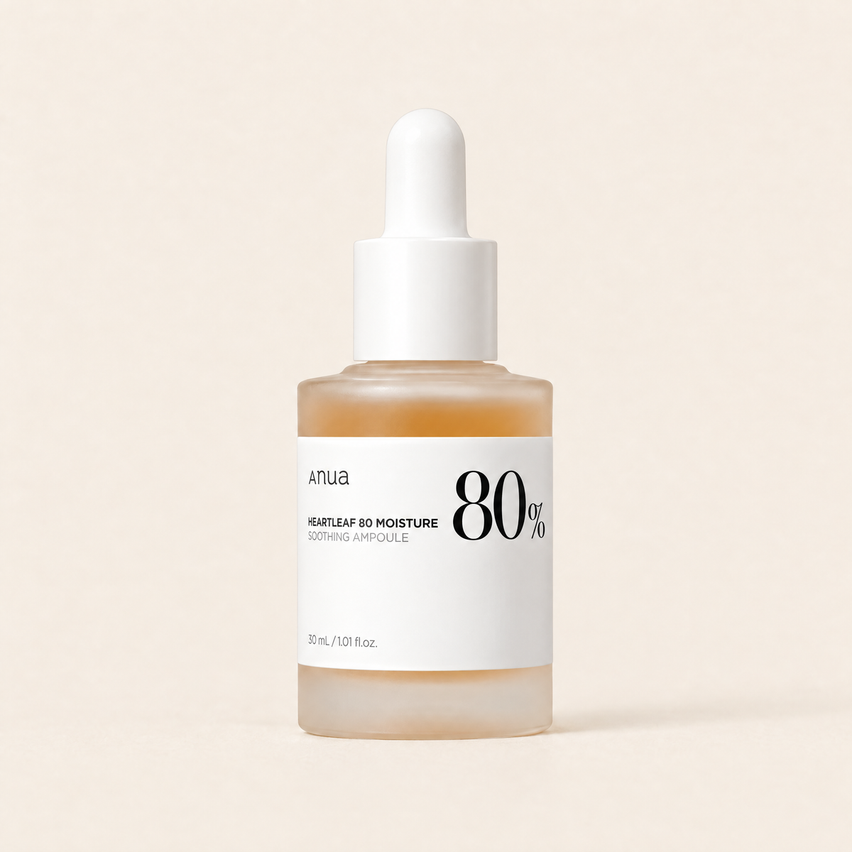 Heartleaf 80% Moisture Soothing Ampoule 30 mL by Anua, Korean skincare