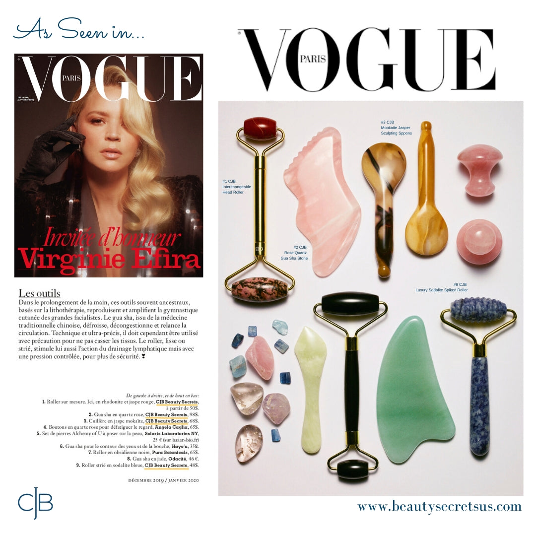Cecily Braden sculpting tools featured in Vogue