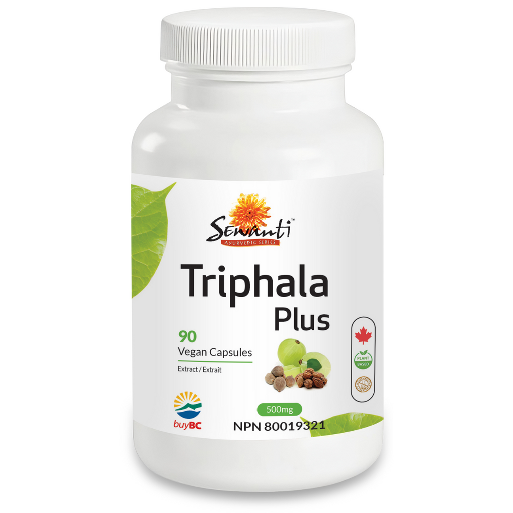 Triphala Plus- Gentle Ayurvedic Colon & Liver Aid (90 Capsules)