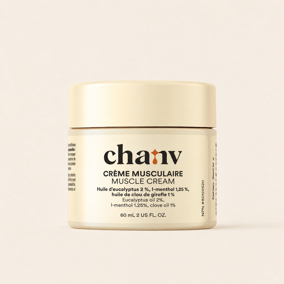 Muscle Cream with Arnica (60 mL) – Chanv