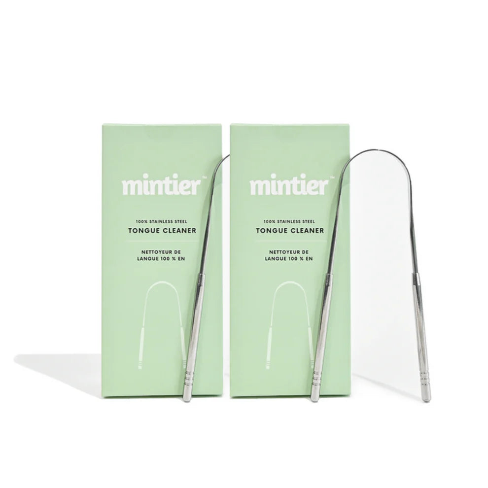 Stainless Steel Tongue Cleaner – Mintier