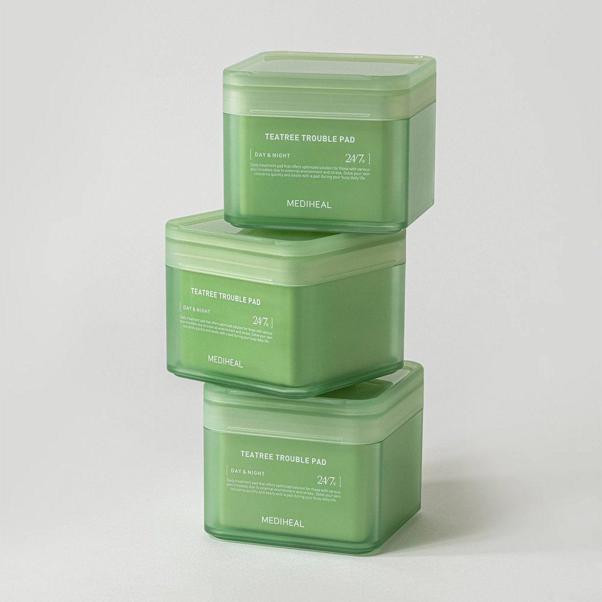 Teatree Trouble Pad, 100 pads by MEDIHEAL, view 4