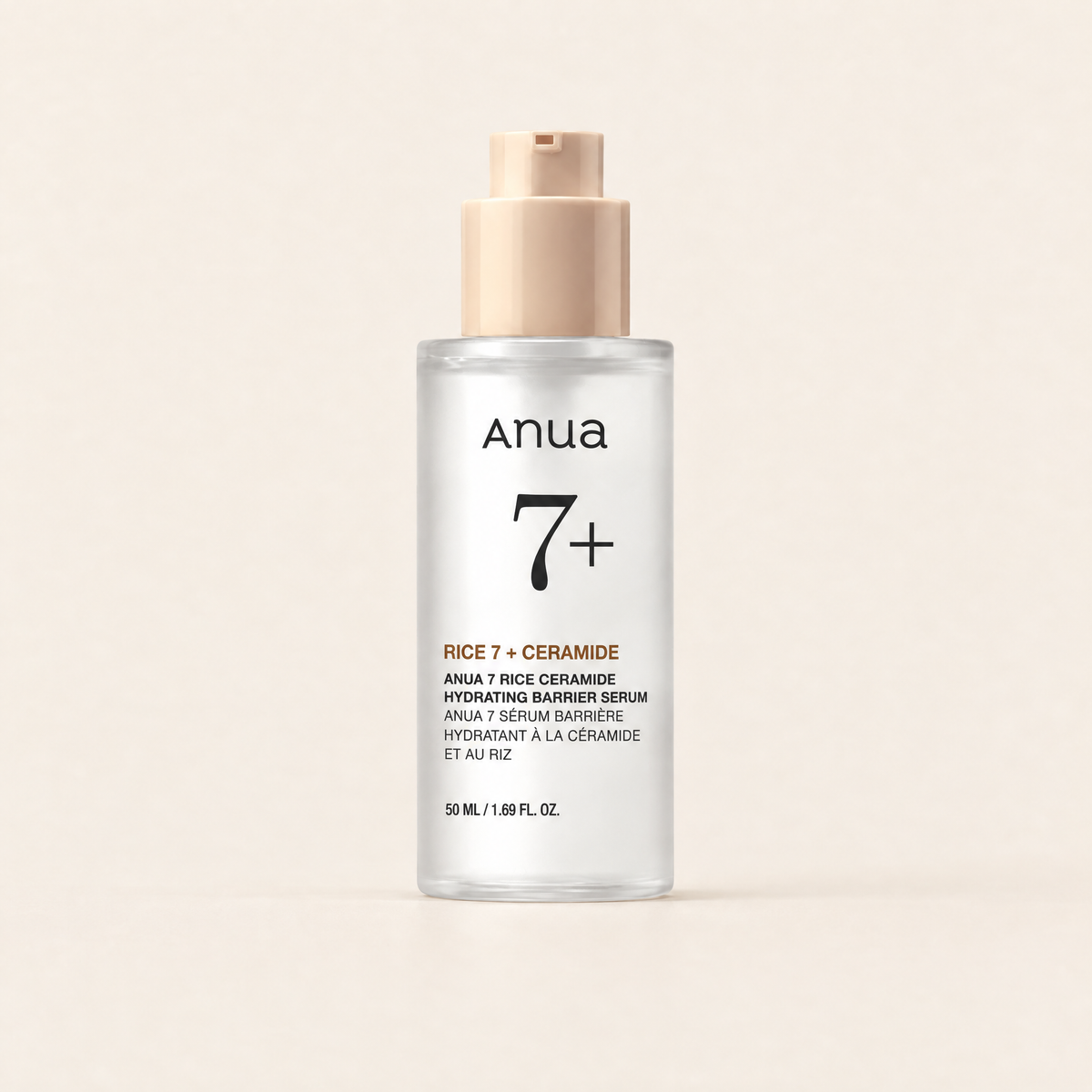 Rice Ceramide 7 Hydrating Barrier Serum 50 mL by Anua, Korean skincare