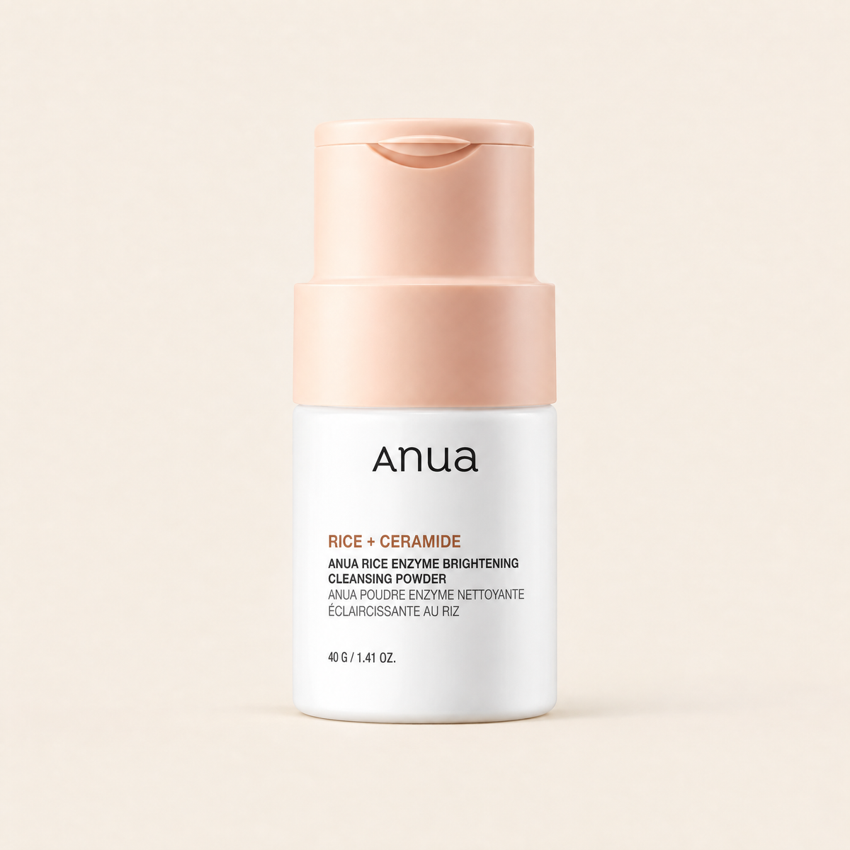 Rice Enzyme Brightening Cleansing Powder 40 g by Anua, Korean skincare