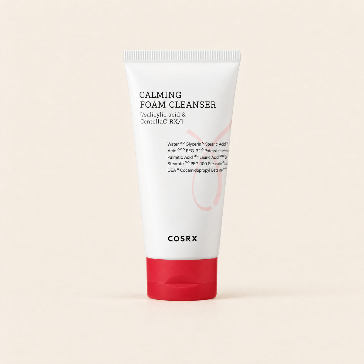 AC Collection Calming Foam Cleanser by COSRX, product packaging