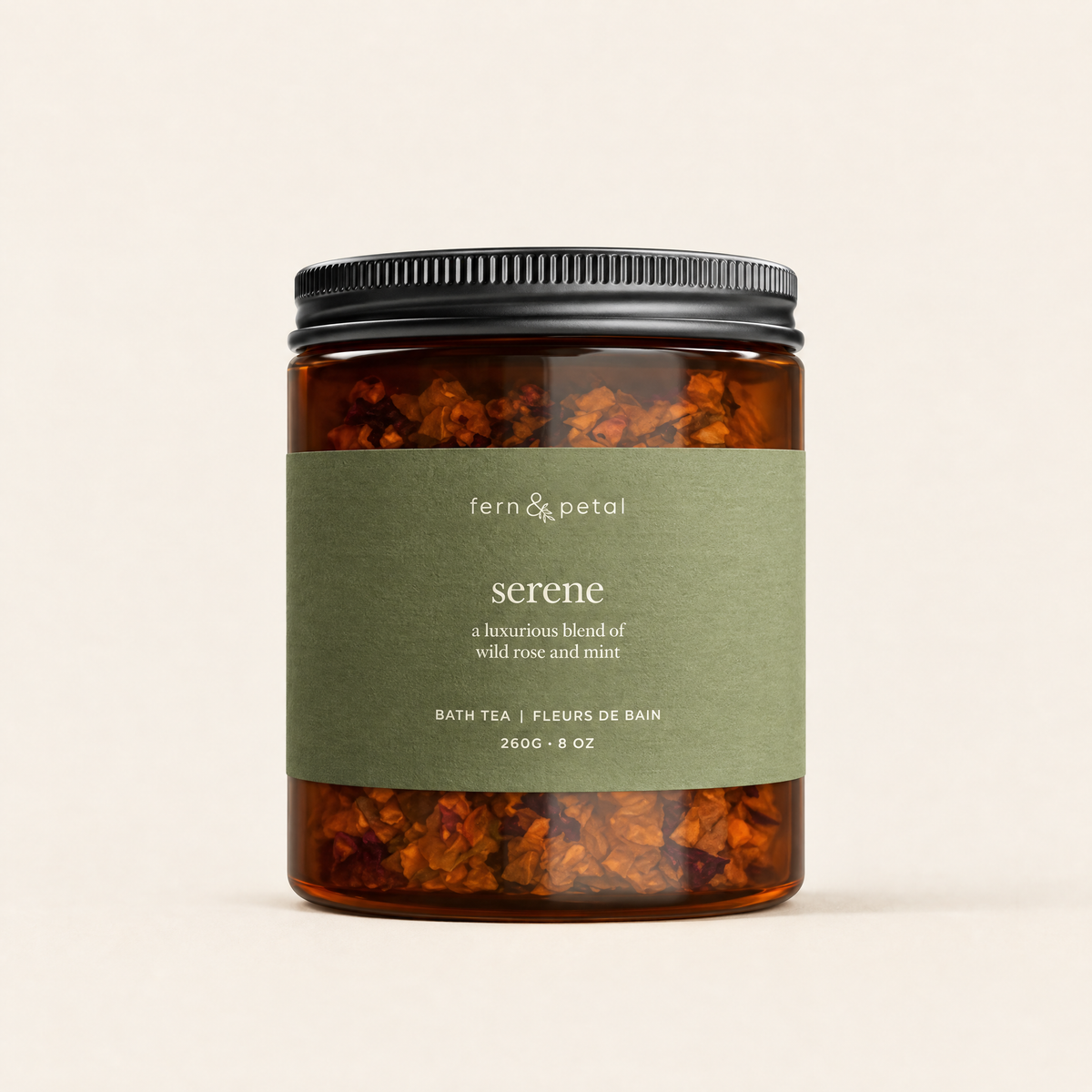 Serene Bath Salts (8 oz) – Fern & Petal