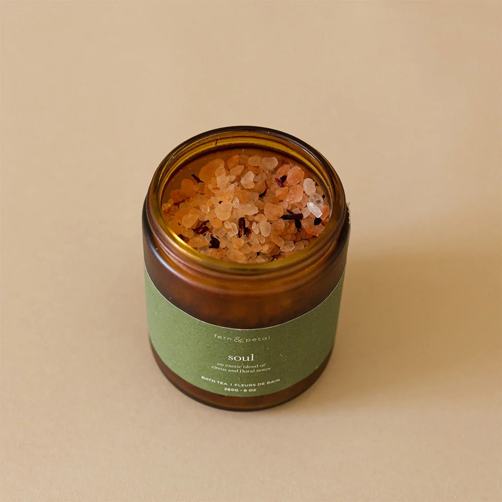 Soul Bath Salts by Fern & Petal, lifestyle view 1