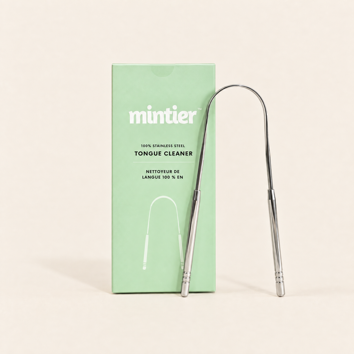 Stainless Steel Tongue Cleaner – Mintier