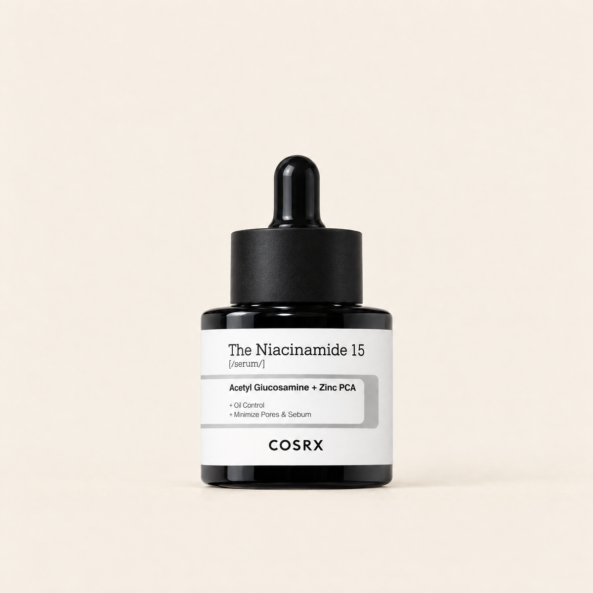 The Niacinamide 15 Serum by COSRX, product packaging