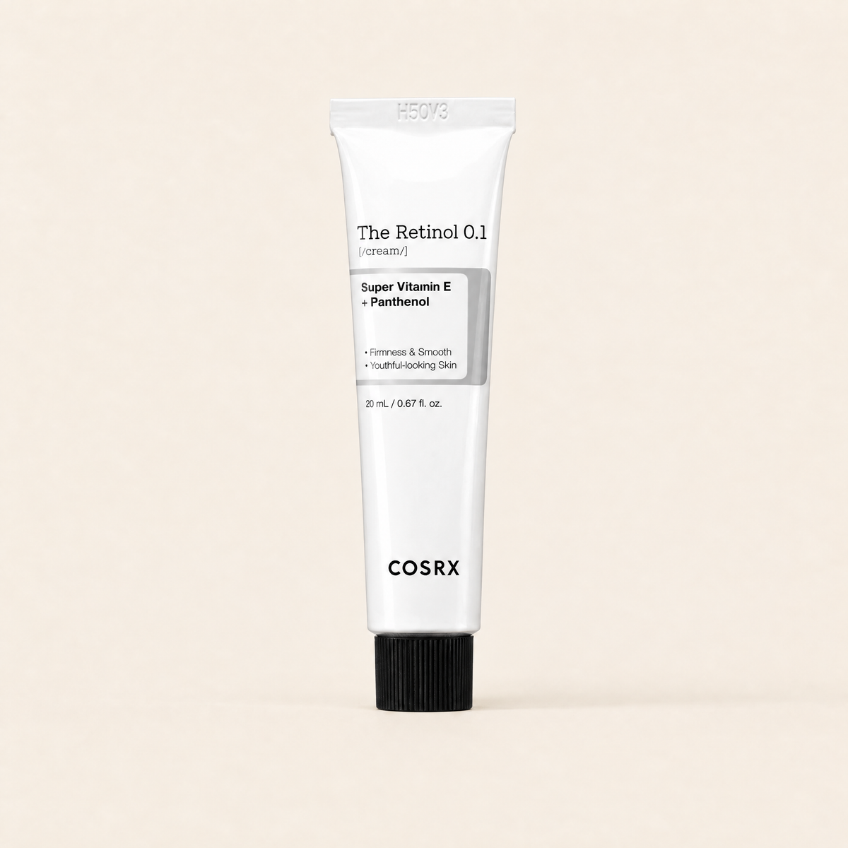 The Retinol 0.1 Cream by COSRX, product packaging