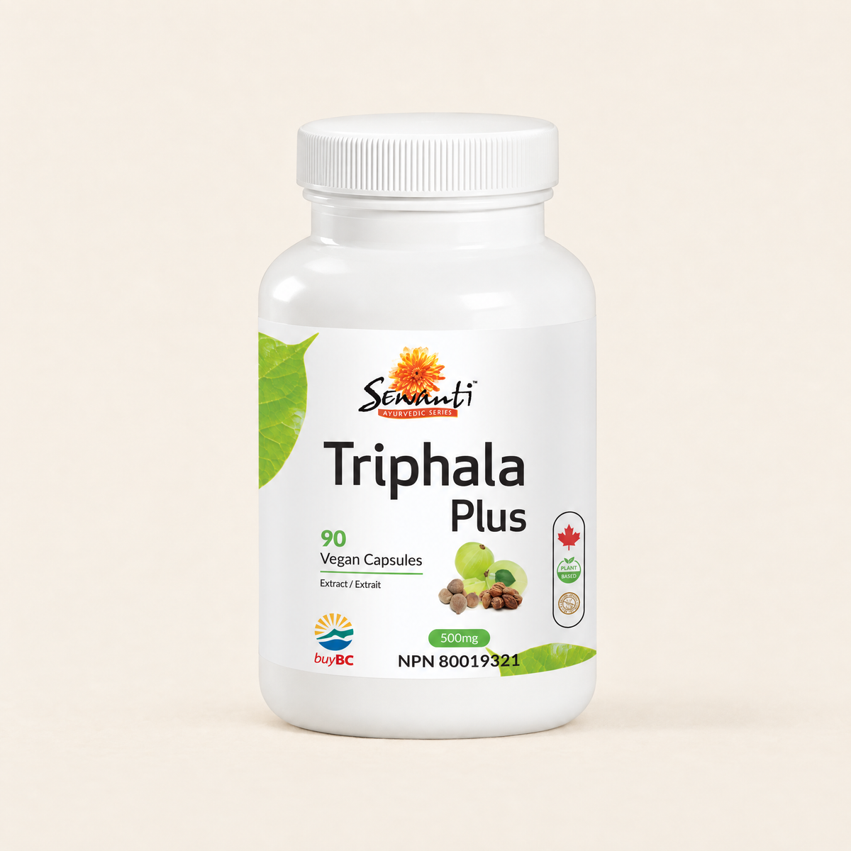 Triphala Plus (90 Vegan Capsules) – Sewanti