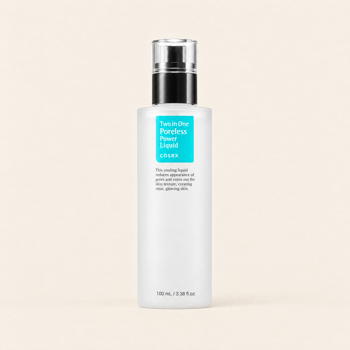 Two in One Poreless Power Liquid by COSRX, product packaging
