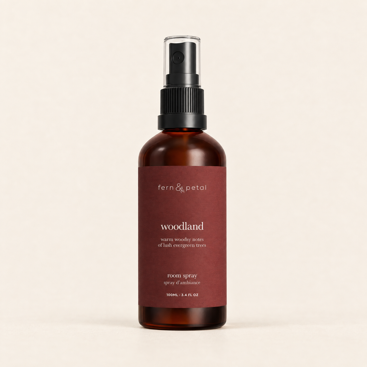 Woodland Room Spray – Black Spruce, Cedarwood & Vanilla (100 mL)